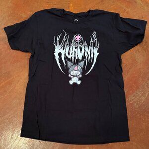 Women's Sandrio Kuromi Black T-Shirt Size XL